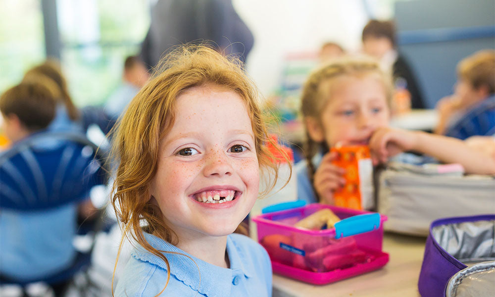 child smiling