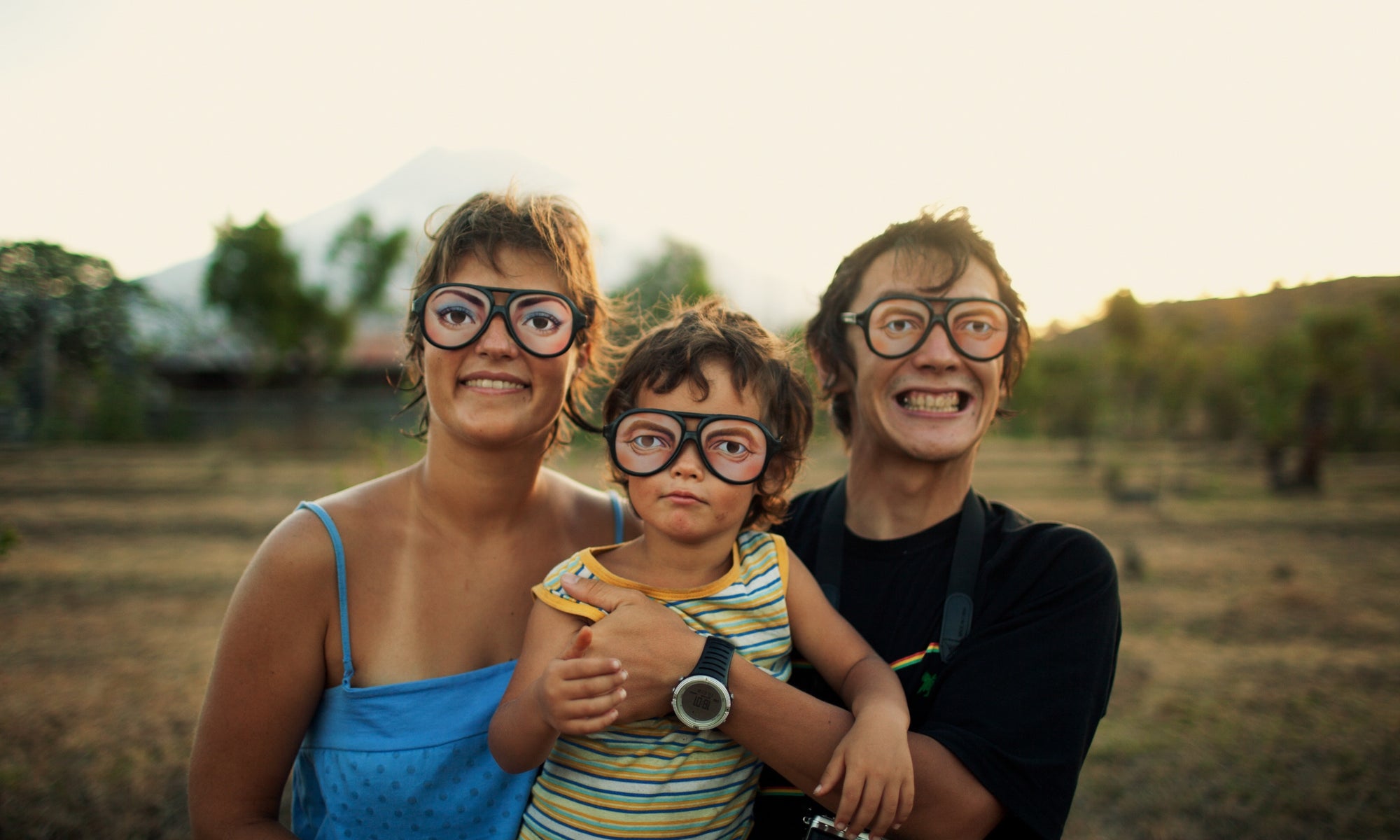 A family on vaccation