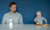 Father and child's food is exchanged,while father is stearing child food 