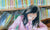 painting of a girl in library