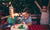 Young boy excited with birthday cake